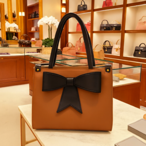 butterfly tote (brown)