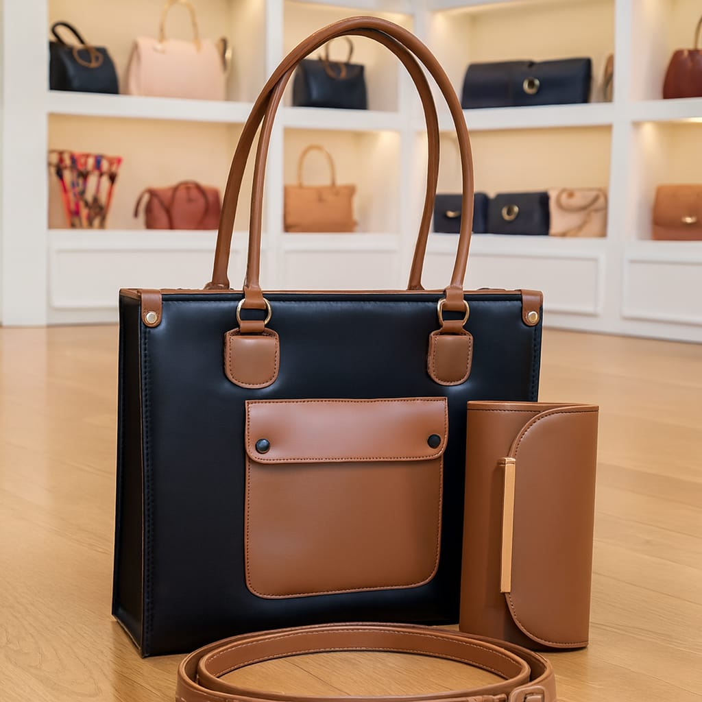 front pocket 2 piece tote front pocket 2 piece tote