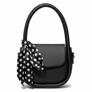 ribbon carossbody (black)
